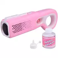 Автоматическая машинка для мыльных пузырей "Summer Bubble" — розовая